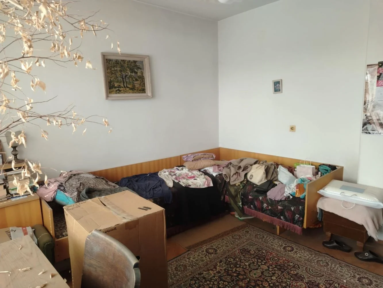 Zentrum, Mehrzimmerwohnung aus Backstein, 99m² Nettofläche, Zentralheizung, Südlage, Garage-0 Stadtzentrum, Mehrzimmerwohnung in Ziegelbauweise, 99 m² Nutzfläche, Fernwärme, Südausrichtung, Garage – 0