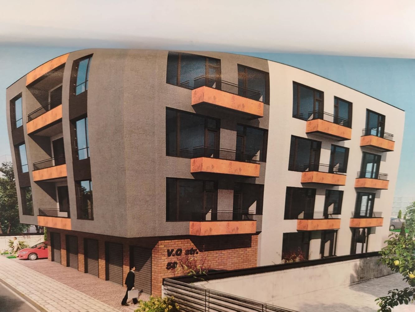 Продава Тристаен апартамент в новострояща се сграда в кв. Ново село, до ключ, с паркомясто - 0