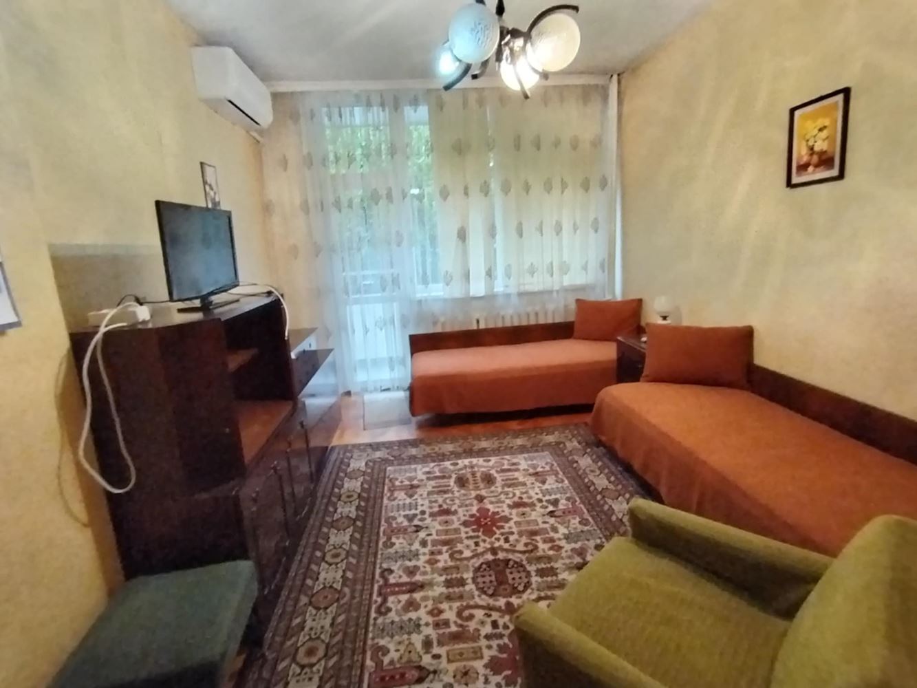 Zwei-Zimmer-Wohnung, in der Nähe von Schule und Kindergarten, mit TPP-0 Апартамент с две спални, близо до училище и детска градина, с ТЕЦ - 0