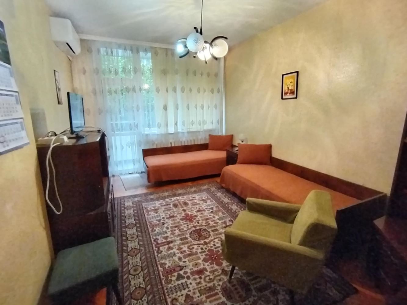 Zwei-Zimmer-Wohnung, in der Nähe von Schule und Kindergarten, mit TPP-0 Апартамент с две спални, близо до училище и детска градина, с ТЕЦ - 0