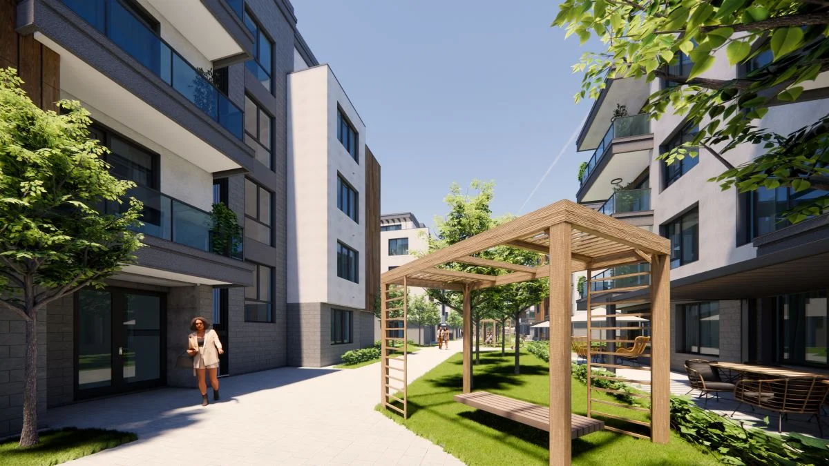 Zwei-Zimmer-Wohnung im Bau, Teil einer bewachten Anlage, mit Zentralheizung, Tiefgaragenstellplatz-0 Dreizimmerwohnung im Bau, Teil einer geschlossenen Wohnanlage, mit Zentralheizung, Tiefgaragenstellplatz – 0