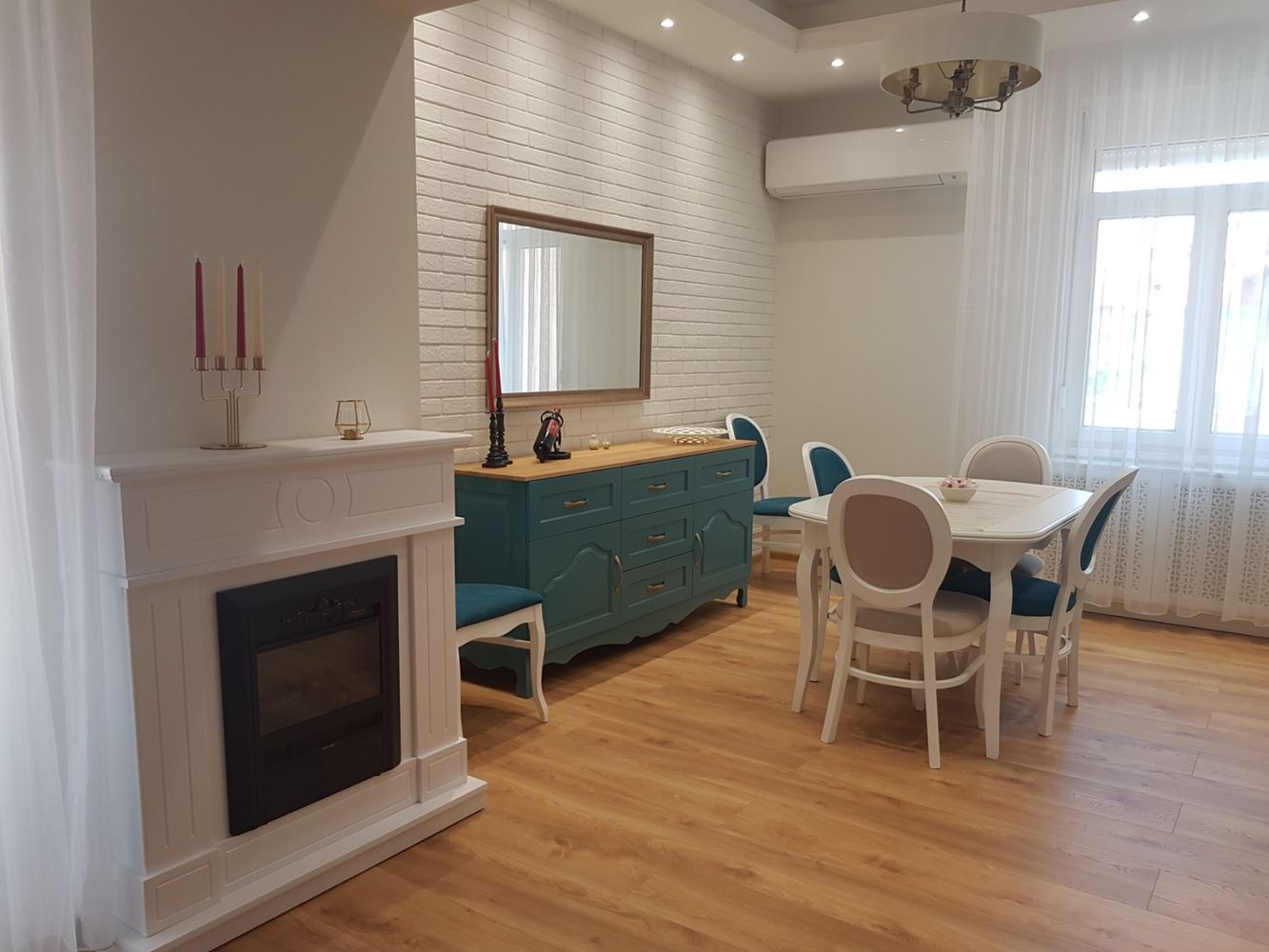 Ларго, стильная, полностью меблированная квартира с 1 спальней - 0 Ларго,стилен,напълно обзаведен апартамент с 1 спалня - 0