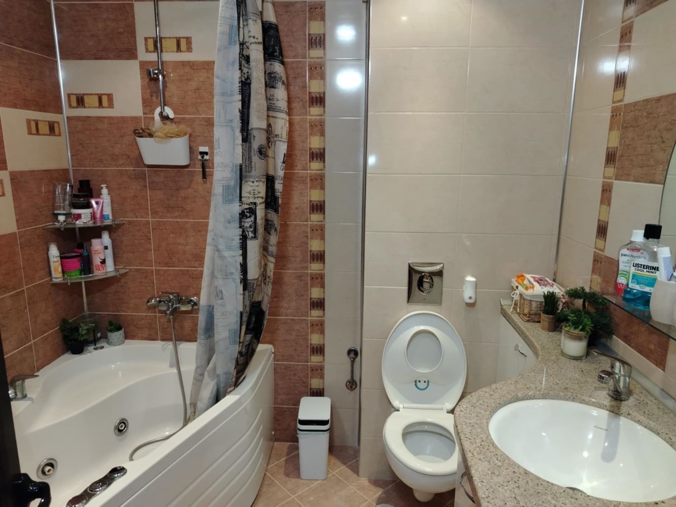 квартал. Дружба, Просторная двухкомнатная квартира в аренду, Меблированная, парковочное место-0 кв. Дружба, Просторен двустаен апартамент под наем, Обзаведен, паркомясто - 0