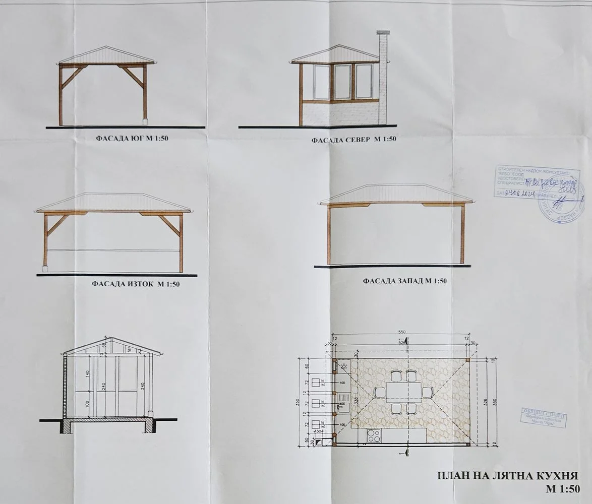 Ausgezeichnetes Grundstück mit genehmigtem Projekt und Baugenehmigung in der Gemeinde. Ichera-0 Hervorragendes Grundstück mit genehmigtem Projekt und Baugenehmigung im Dorf Ichera – 0