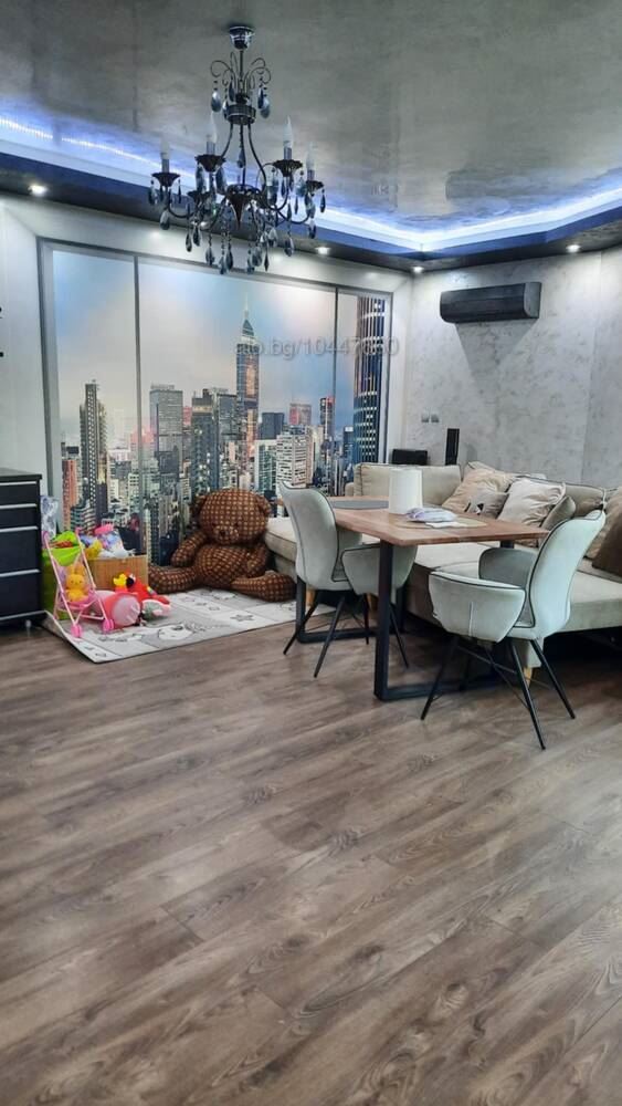 Център, Двустаен апартамент – 90 кв.м., напълно обзаведен-0 Център, Двустаен апартамент - 90 кв.м., напълно обзаведен - 0