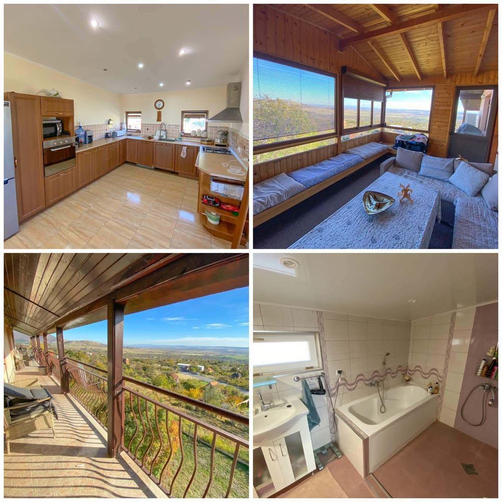 Panoramavilla mit einzigartigem Blick auf Sliven und den Berg - Grundstück 2406 qm-0 Панорамна вила с уникална гледка към Сливен и планината – парцел 2406 кв.м - 0