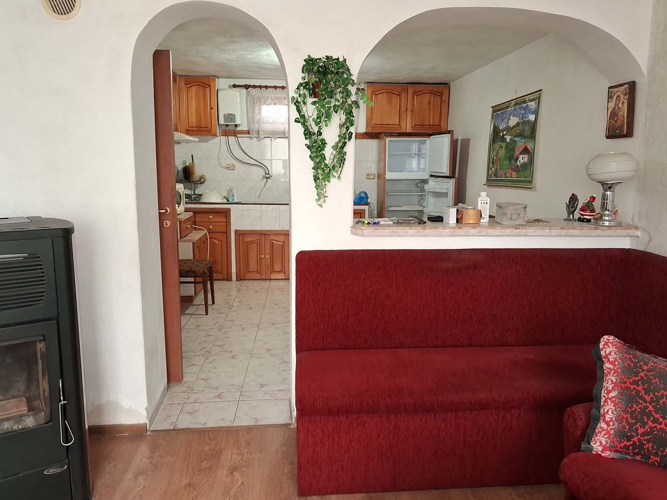 кв. Речица, Двуетажна Масивна Къща, Двор - 650 кв.м. - 0