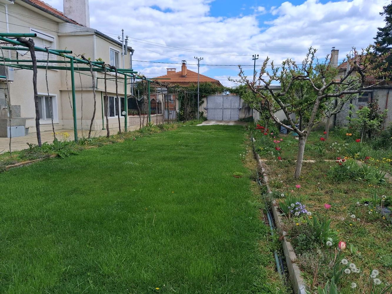 кв. Речица, Двуетажна Масивна Къща, Двор - 650 кв.м. - 0