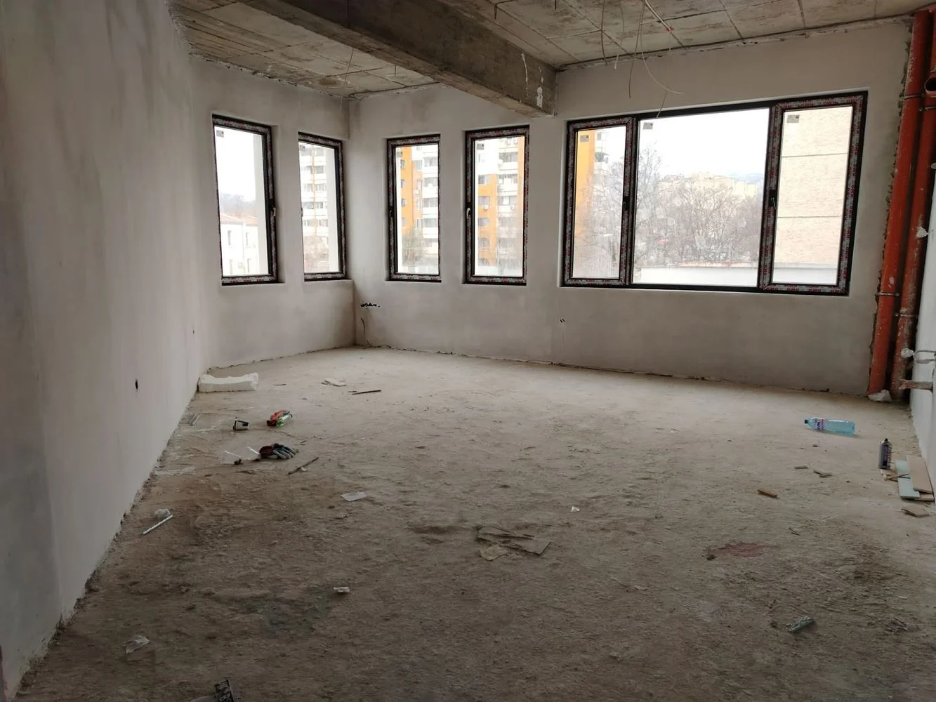 Ein-Zimmer-Wohnung im Bau mit ausgezeichneter Lage in Kv. Druschba-0 Двустаен апартамент в строеж с отлично местоположение в кв. Дружба - 0
