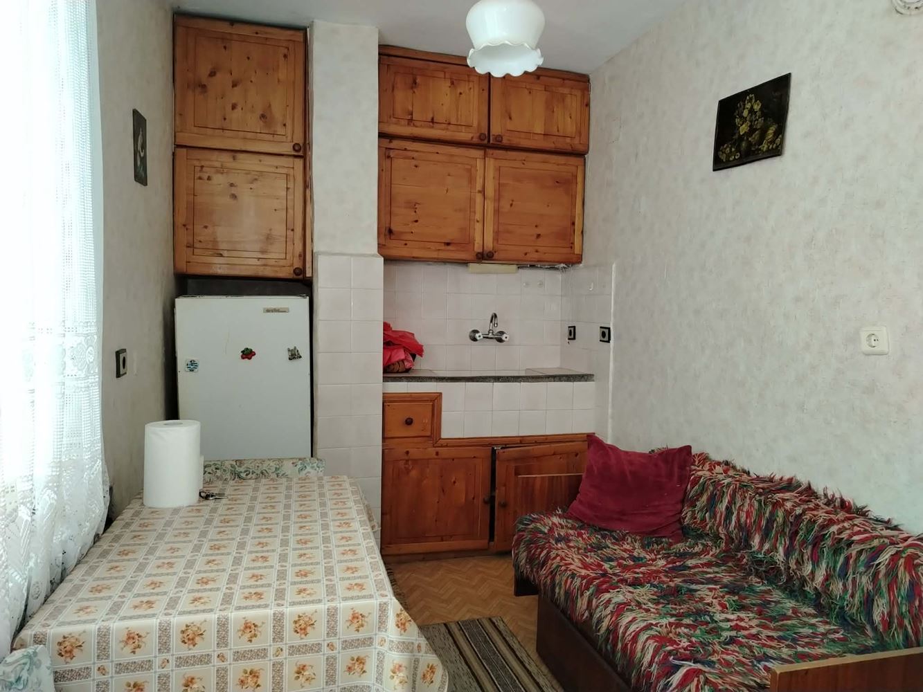 кв. Българка, Двустаен тухлен апартамент, без преход, ТЕЦ - 0
