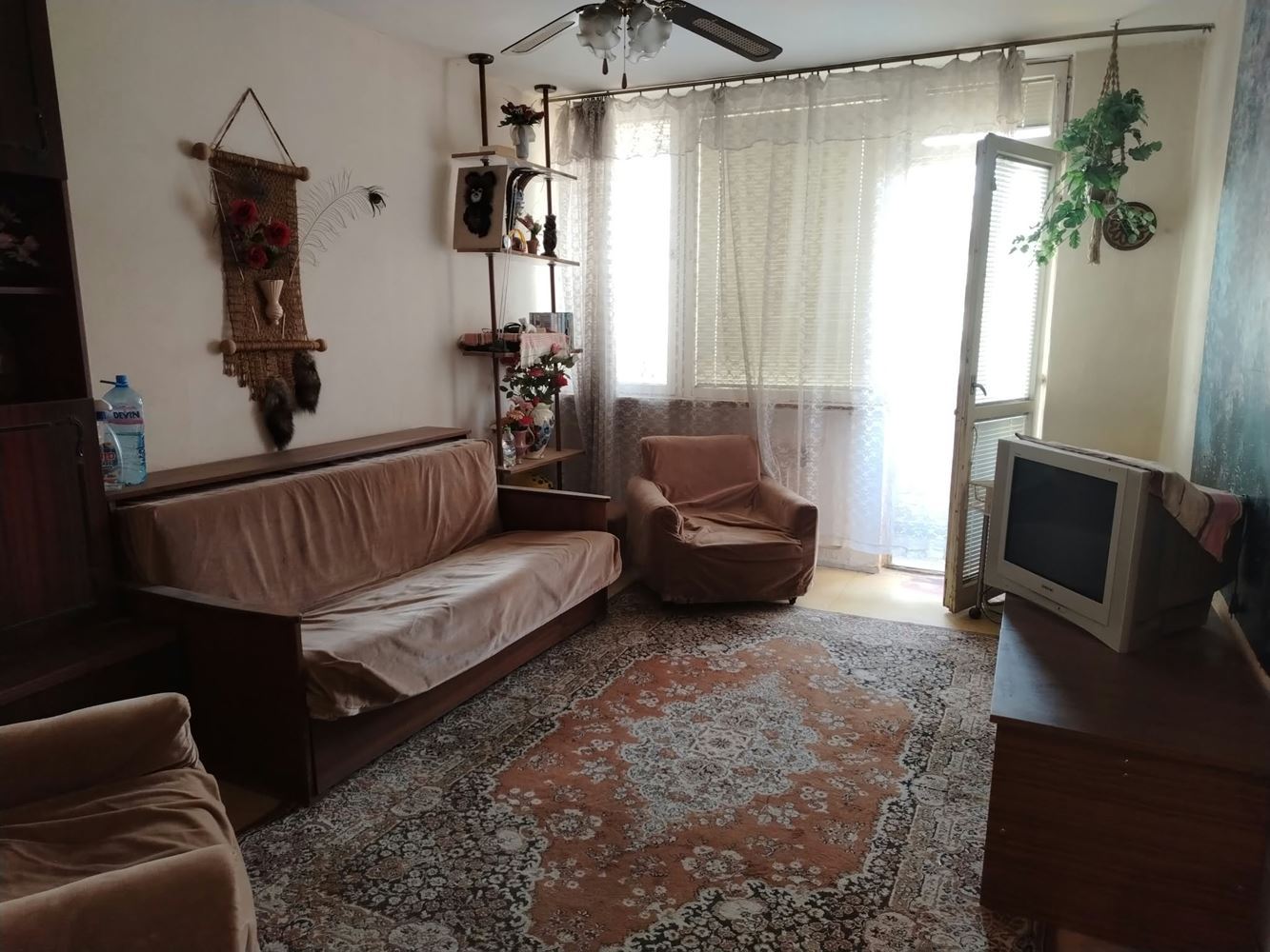 кв. Дружба, Двустаен апартамент, тухла, ТЕЦ, възможност за преустройство с 2 спални - 0