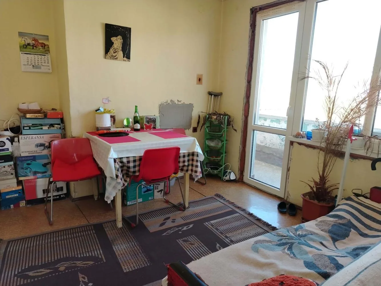 Dame Gruev Neighborhood, Spacious two-bedroom apartment with central heating and a wonderful panoramic view-0 Dame Gruev Neighborhood, Spacious two-bedroom apartment with central heating and a wonderful panoramic view - 0
