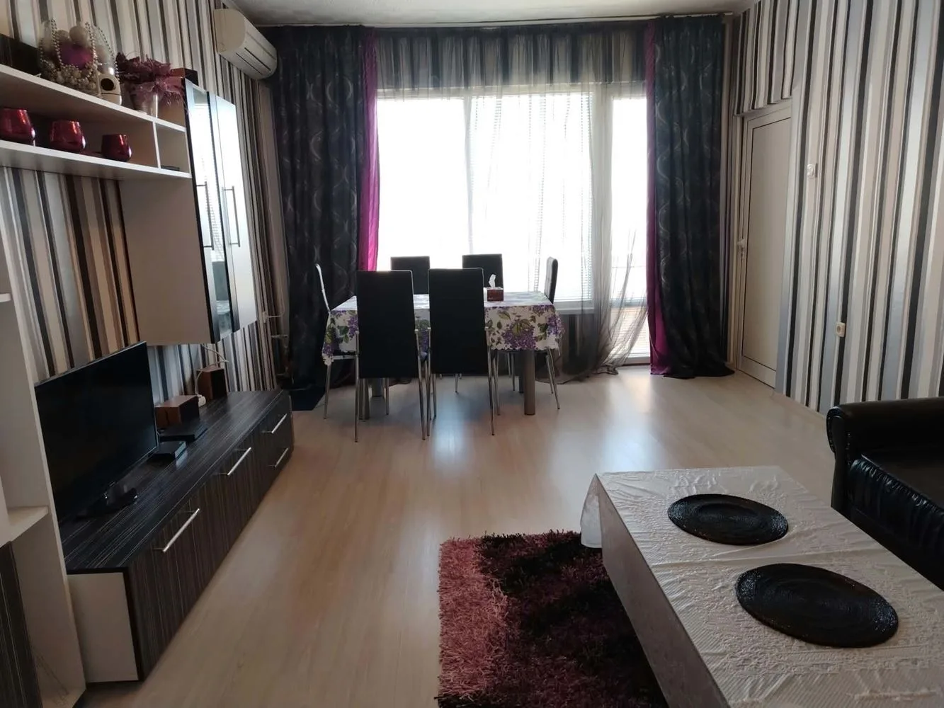 Dame Gruev Neighborhood, Spacious two-bedroom apartment with central heating and a wonderful panoramic view-0 Dame Gruev Neighborhood, Spacious two-bedroom apartment with central heating and a wonderful panoramic view - 0