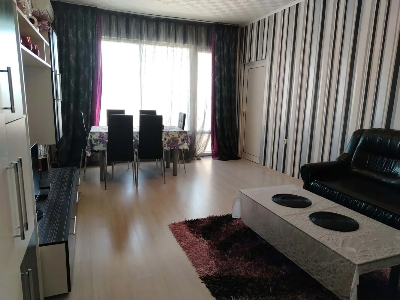 Dame Gruev Neighborhood, Spacious two-bedroom apartment with central heating and a wonderful panoramic view-0 Dame Gruev Neighborhood, Spacious two-bedroom apartment with central heating and a wonderful panoramic view - 0